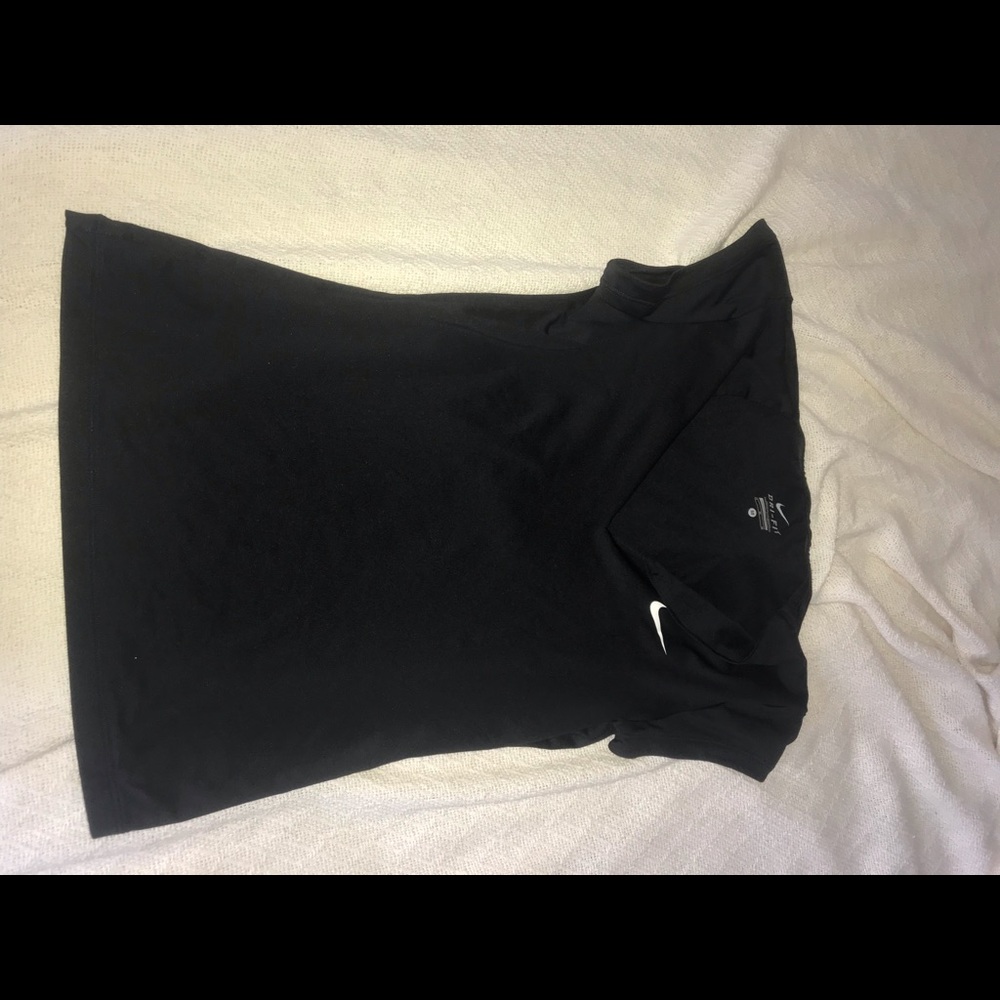 Nike black workout tee